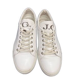 J.G. White Leather Women's Sneakers 41 10/10.5